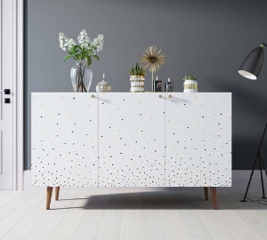 Комод "Berber" три дверки 15 принт арт BB01/Print_15 в Москве Комод "Berber" три дверки 15 принт арт BB01/Print_15