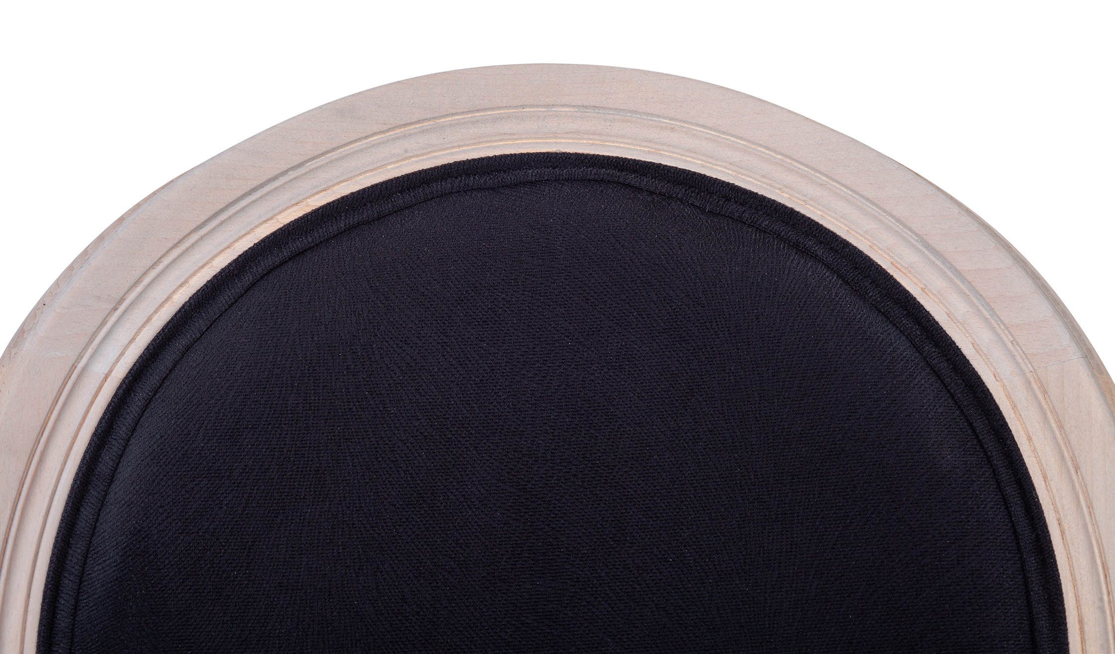 Мягкий стул с подлокотниками Delo Arm Black Velvet в интерьере