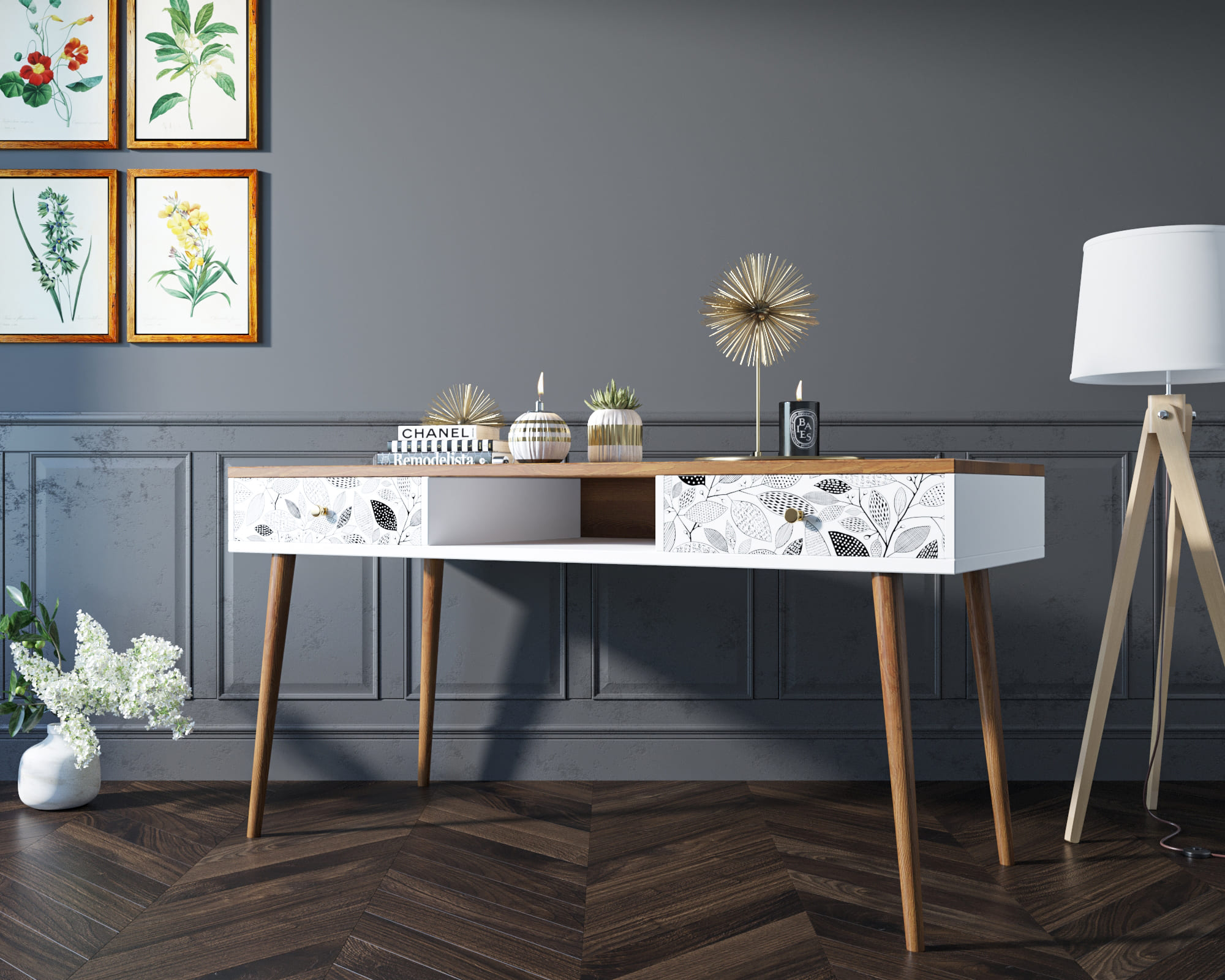 фото Стол рабочий "Berber" принт 9 арт BB18/Print_09 в Москве фото Стол рабочий "Berber" принт 9 арт BB18/Print_09