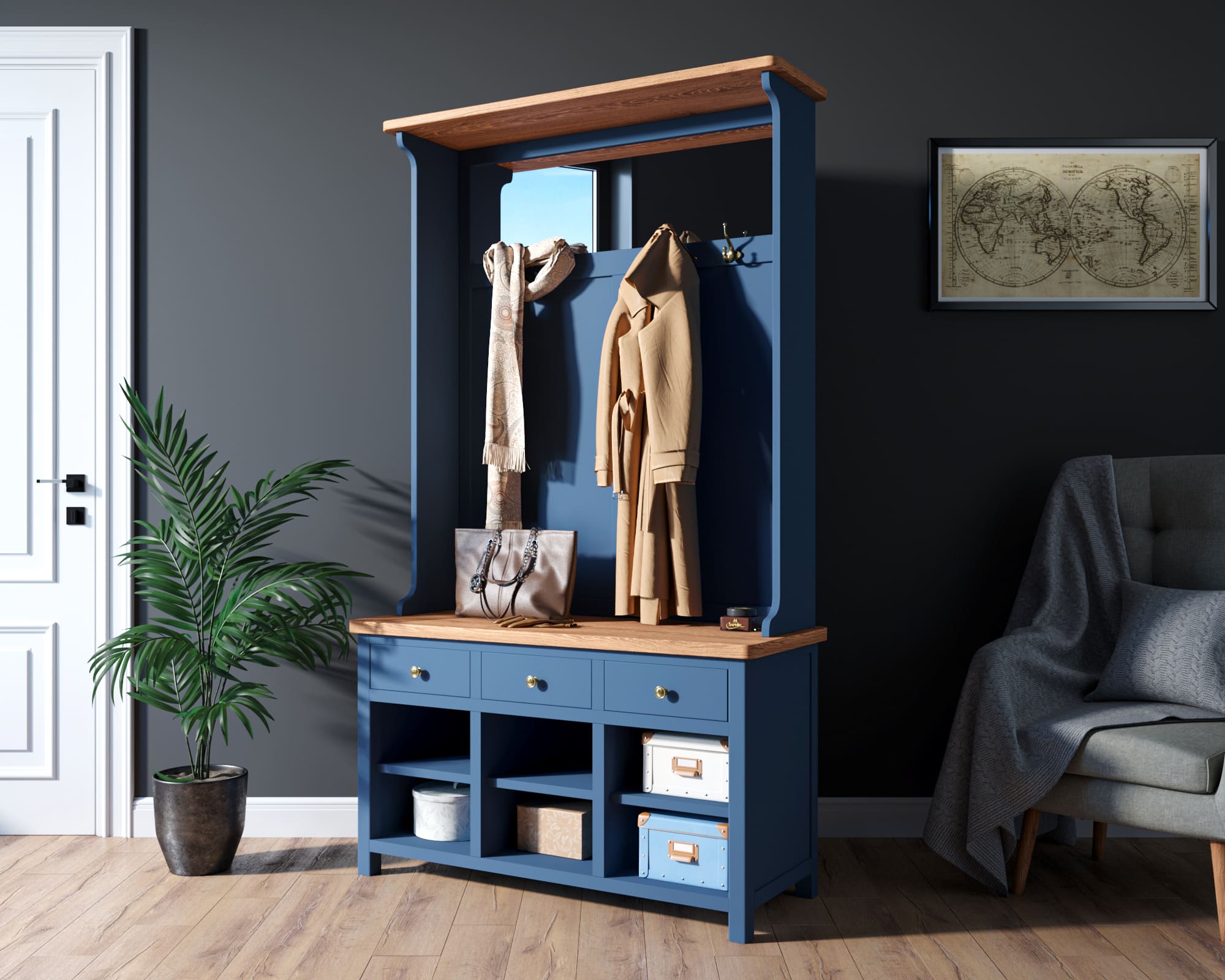 заказать Прихожая в стиле Кантри "Jules Verne" арт JV13ETGB в Москве заказать Прихожая в стиле Кантри "Jules Verne" арт JV13ETGB