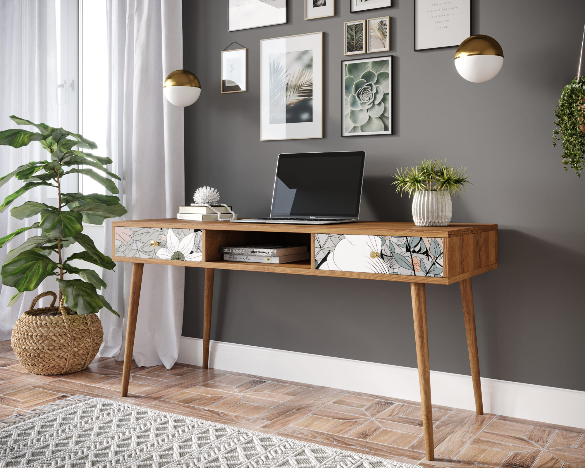 фото Стол рабочий "Berber" принт 50 арт BB18/Print_50 в Москве фото Стол рабочий "Berber" принт 50 арт BB18/Print_50