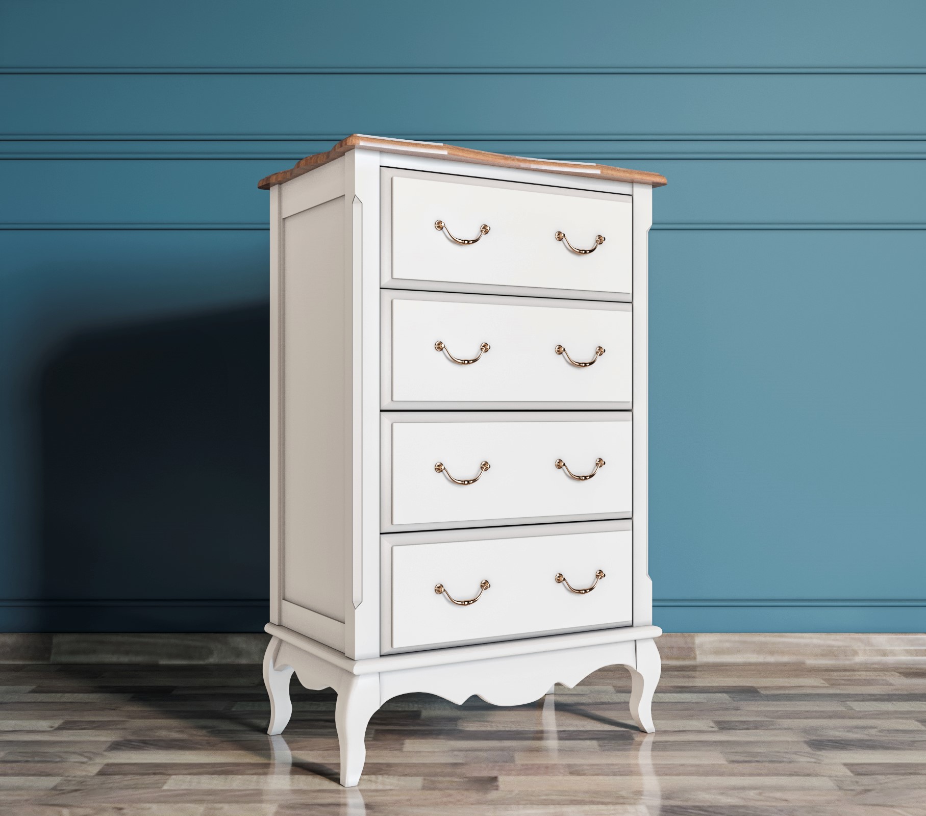 купить Комод Leontina четыре ящика арт ST9340 в Москве купить Комод Leontina четыре ящика арт ST9340