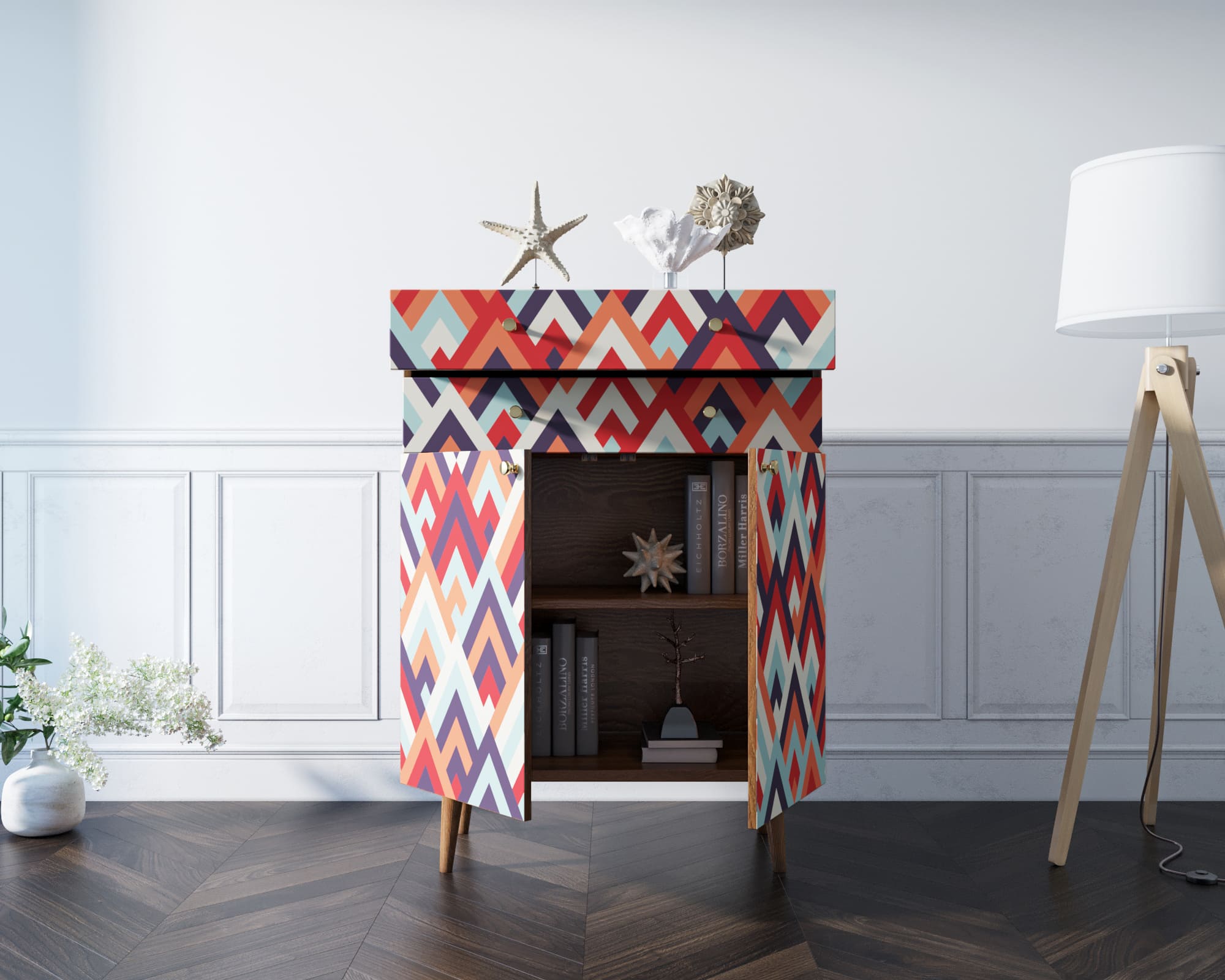 Комод "Berber" большой принт 2 арт BB12/Print_02 в интернет-магазине