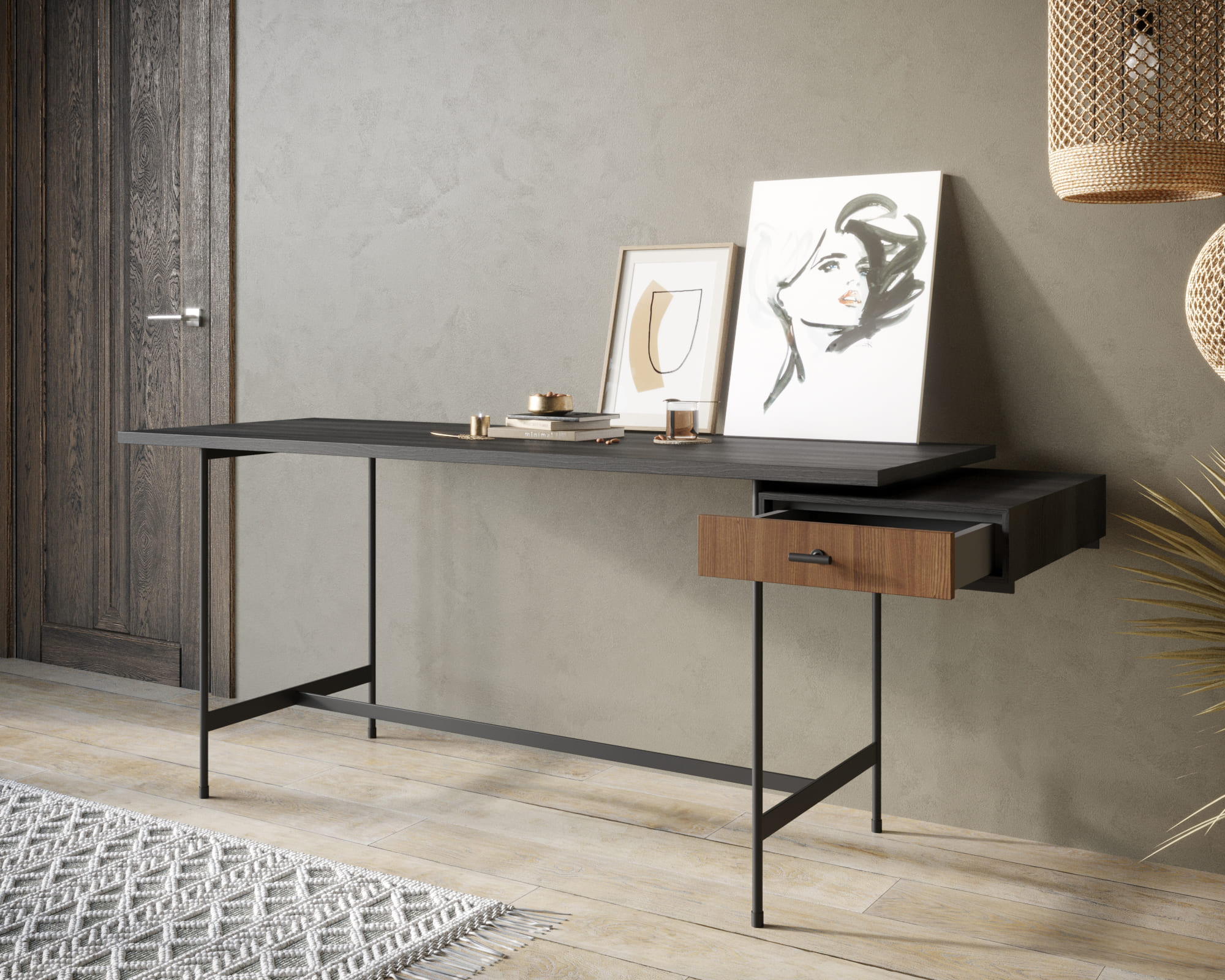 купить Письменный стол "Emerson" арт EM21