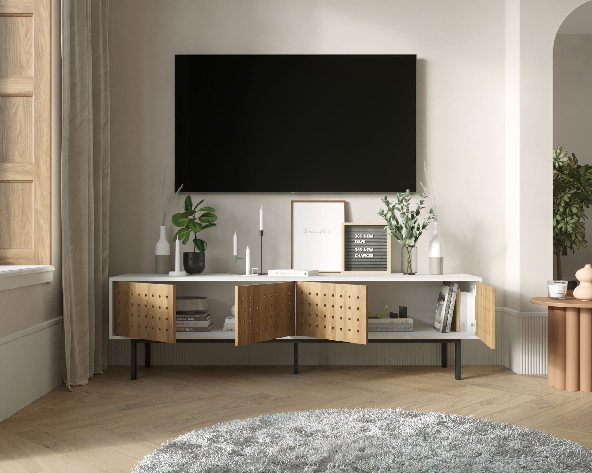 купить Комод под TV KOTO арт KT06