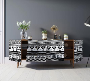 Комод "Berber" удлиненный принт 19 арт BB11/Print_19 в Москве Комод "Berber" удлиненный принт 19 арт BB11/Print_19