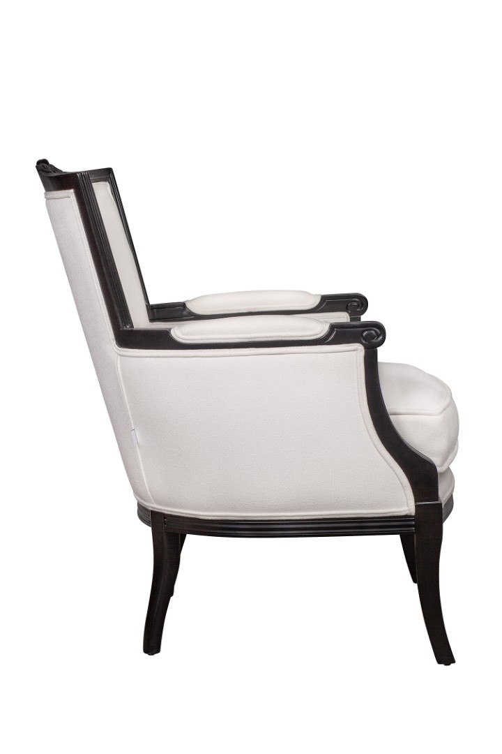 заказать Мягкое полукресло с подлокотниками Tous white в Москве заказать Мягкое полукресло с подлокотниками Tous white