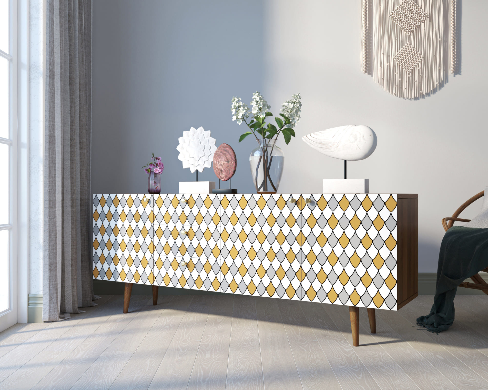 фото Комод "Berber" удлиненный принт 22 арт BB11/Print_22 в Москве фото Комод "Berber" удлиненный принт 22 арт BB11/Print_22