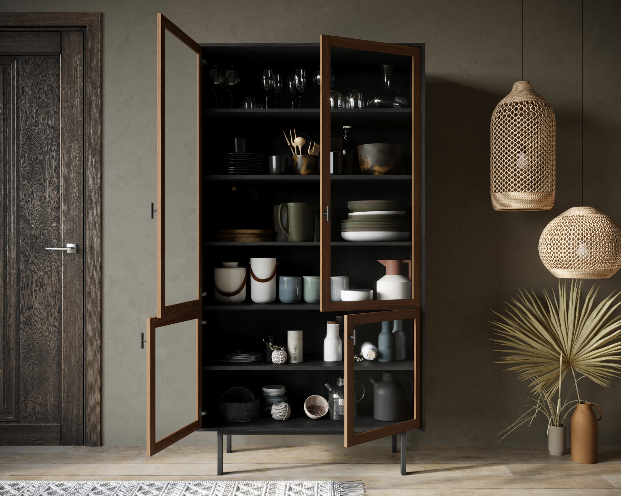 купить Шкаф четырьмя дверками "Emerson" арт EM09 в Москве купить Шкаф четырьмя дверками "Emerson" арт EM09