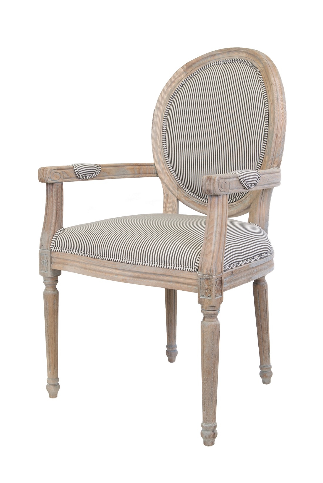 Мягкий стул с подлокотниками Diella Pinstripe в интернет-магазине в Москве Мягкий стул с подлокотниками Diella Pinstripe в интернет-магазине