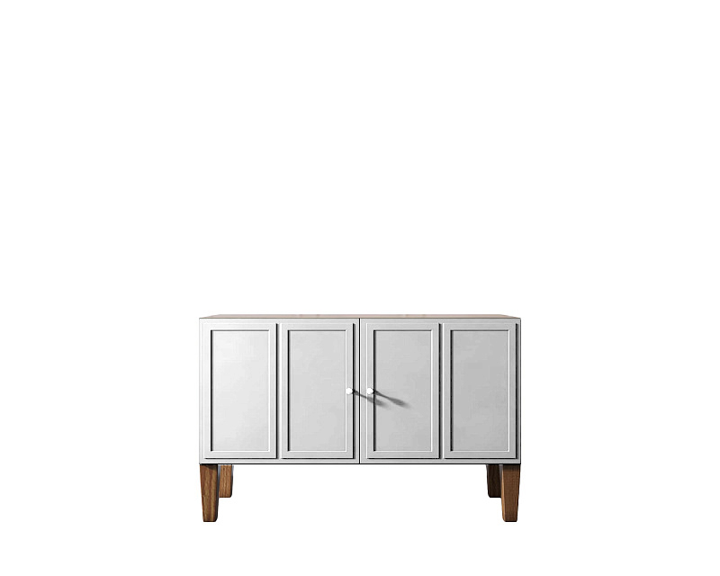 фото Комод "Andersen" малый арт AN03WH в интерьере