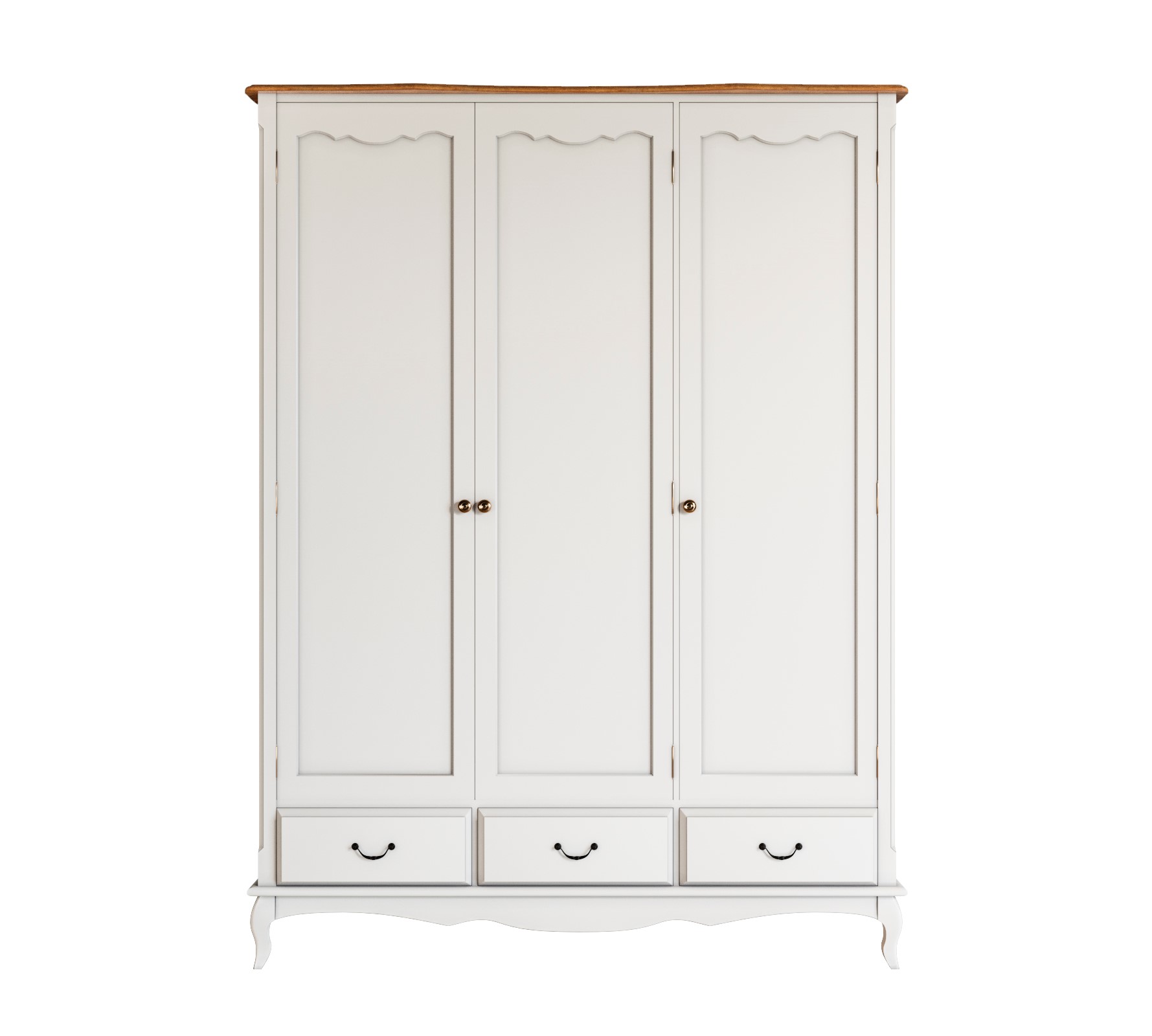 Шкаф Leontina для одежды трехстворчатый с ящиками арт ST9327KR/3 в интернет-магазине в Москве Шкаф Leontina для одежды трехстворчатый с ящиками арт ST9327KR/3 в интернет-магазине