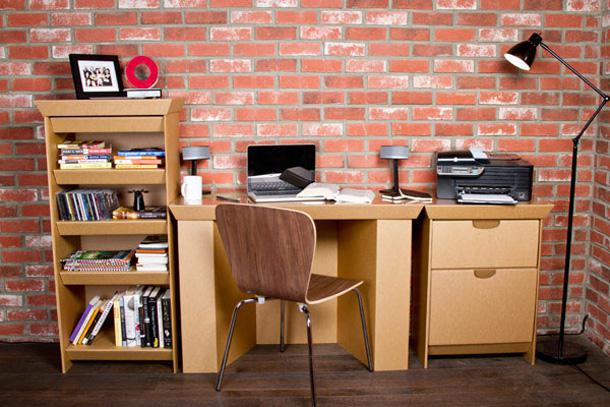 Мебель из картона — не только детская забава