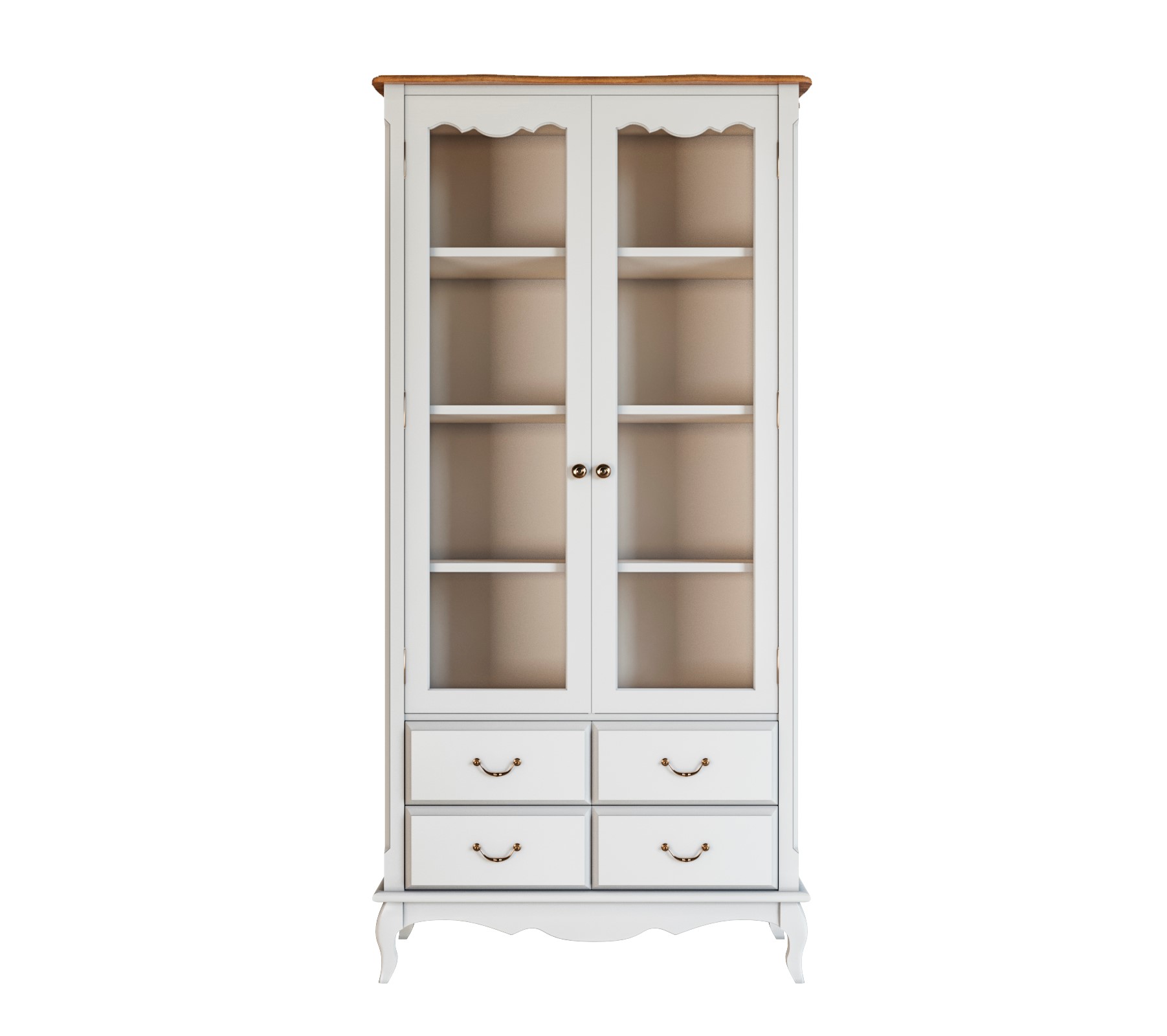 Шкаф "Leontina" для посуды высокий 4 ящика арт ST9355/4 в интернет-магазине в Москве Шкаф "Leontina" для посуды высокий 4 ящика арт ST9355/4 в интернет-магазине