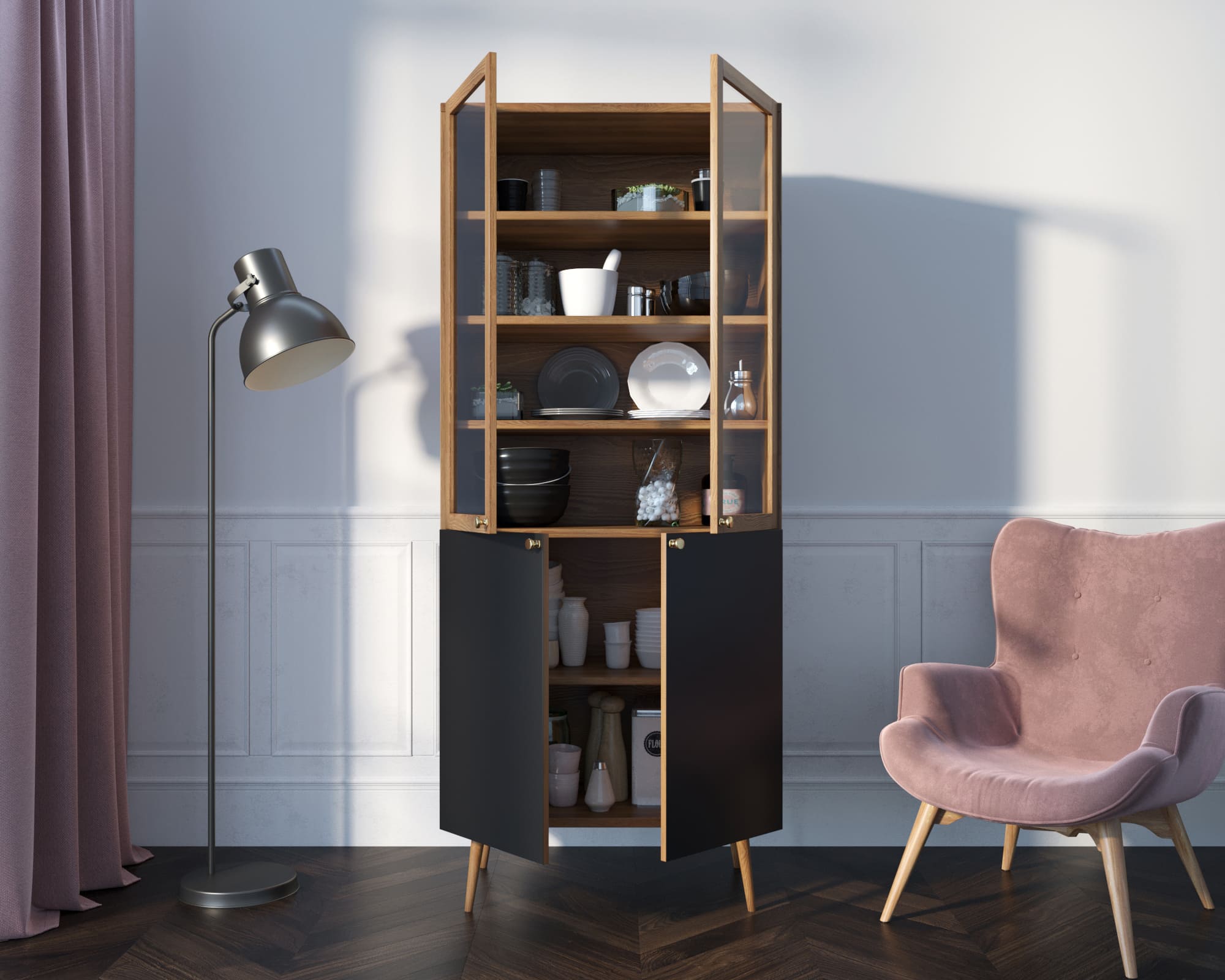 купить Буфет "Berber" малый принт 33 арт BB30/Print_33