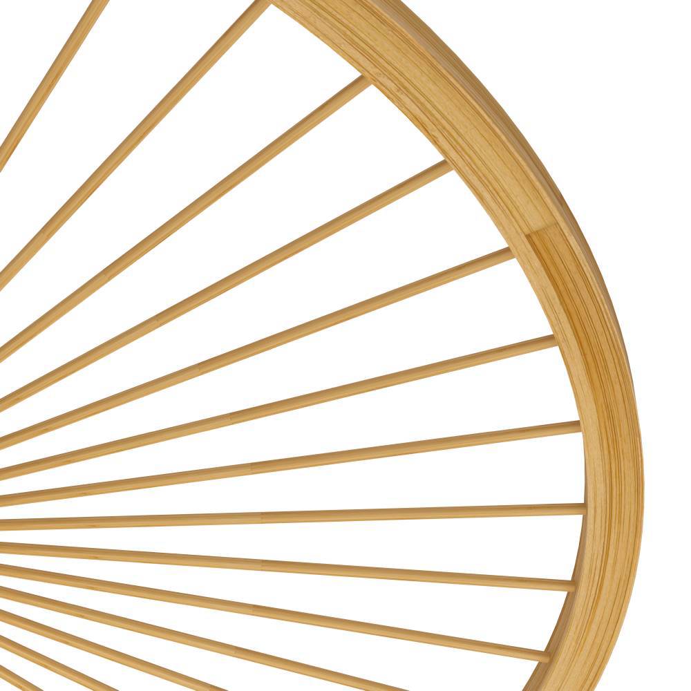 фото 43883 Потолочный светильник LEOMINSTER, 1X40W (E27), ?450, сталь, черный / дерево