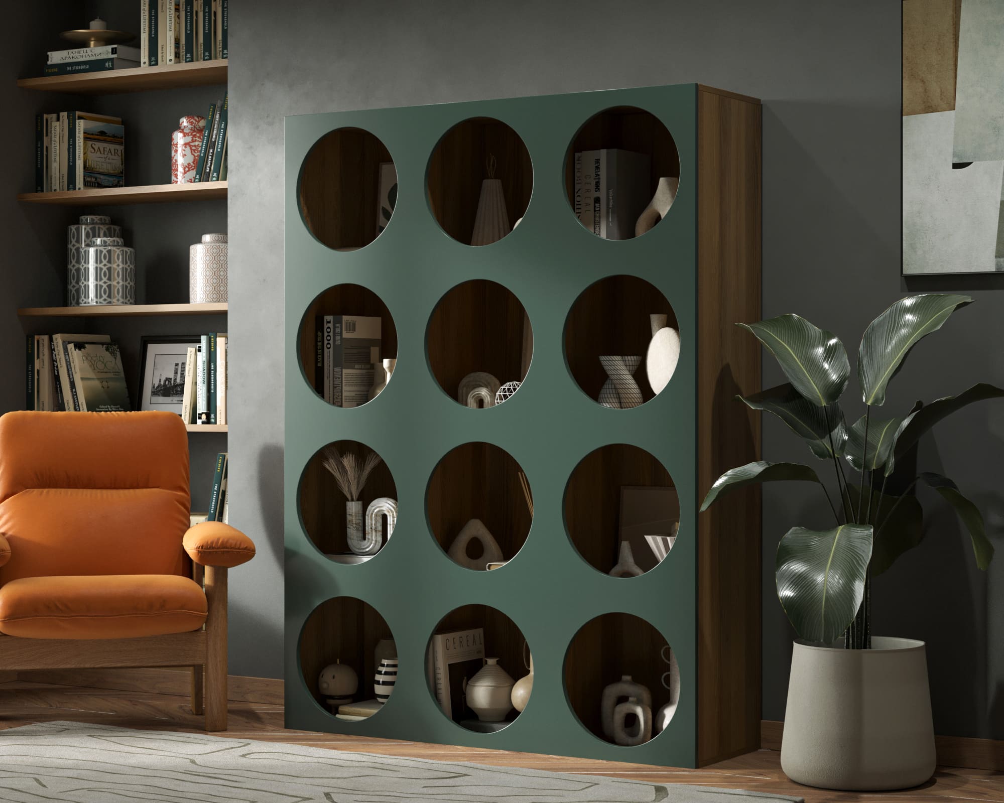 заказать Стеллаж на 12 ячеек ROSA арт. R11