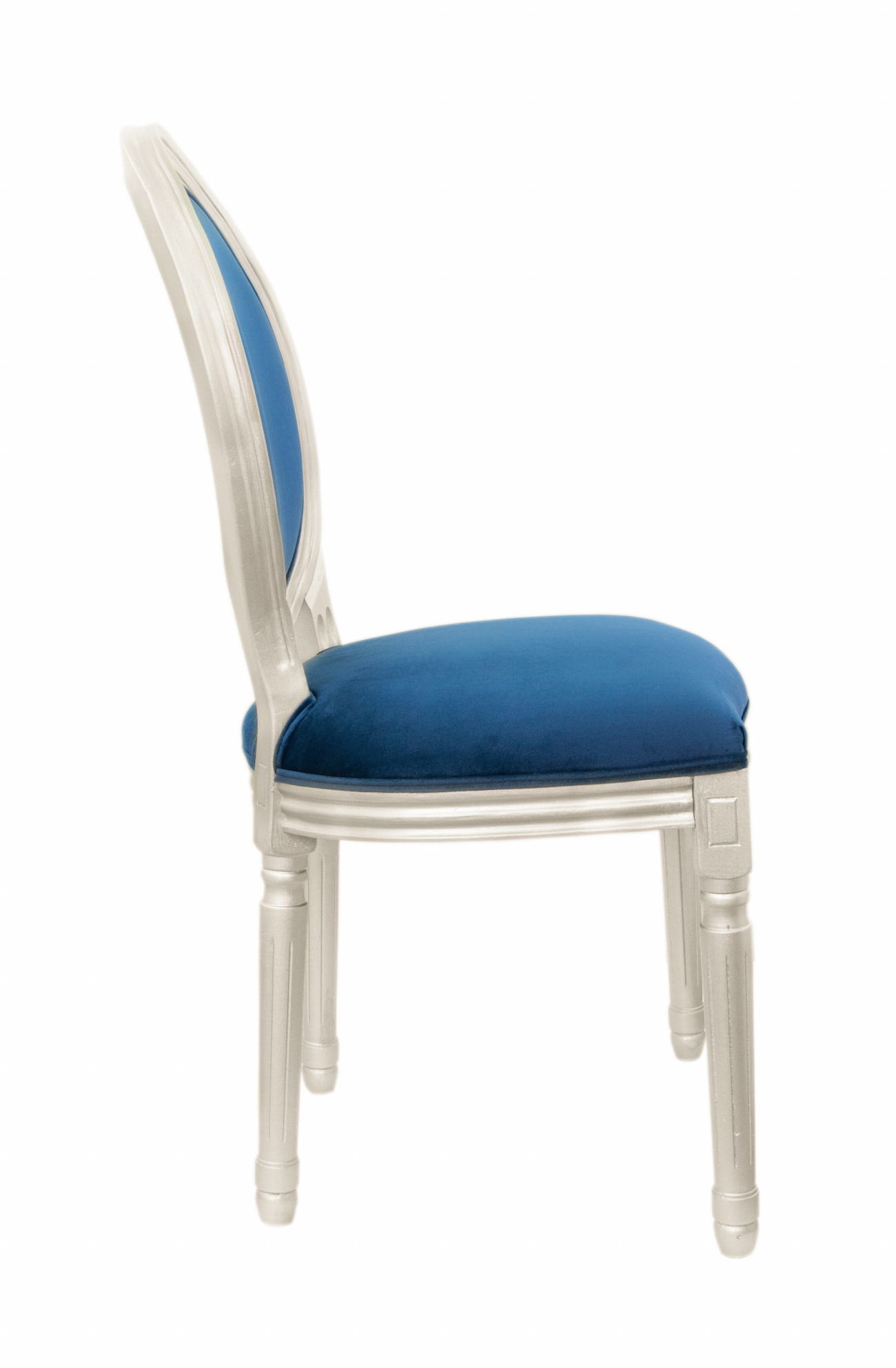 купить Стул Volker Blue Silver в Москве купить Стул Volker Blue Silver