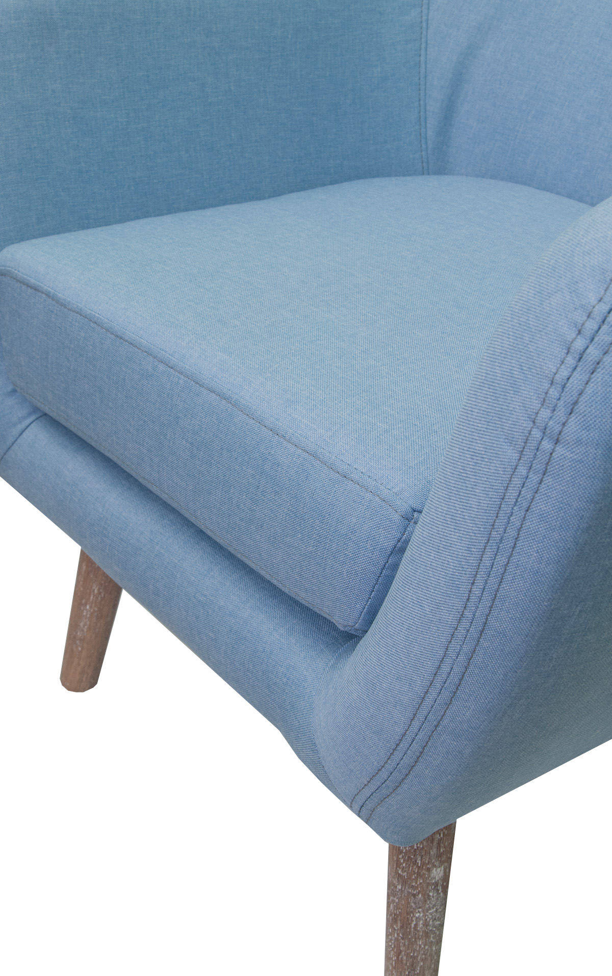 фото Низкое кресло Fuller Blue