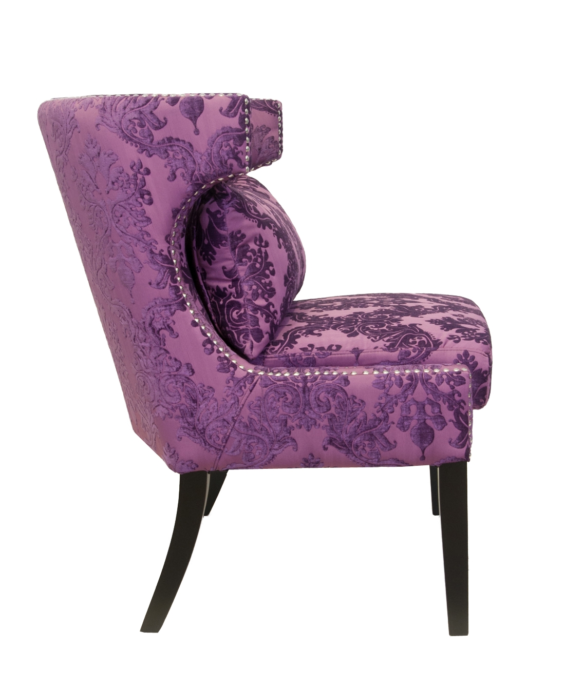 купить Мягкое полукресло с подлокотниками Suza Violet