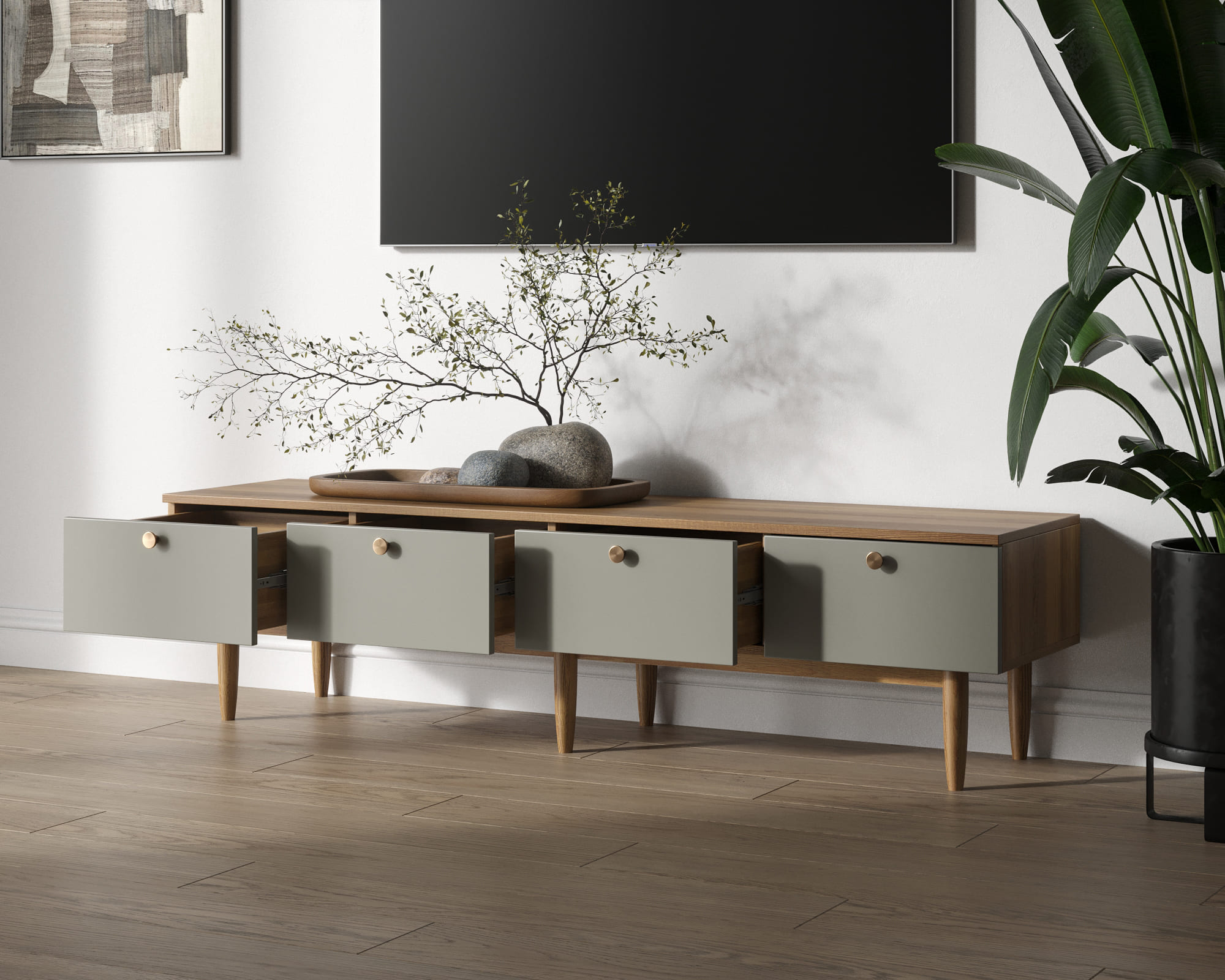 купить Комод с четырьмя ящиками "Arka" AR07-F2