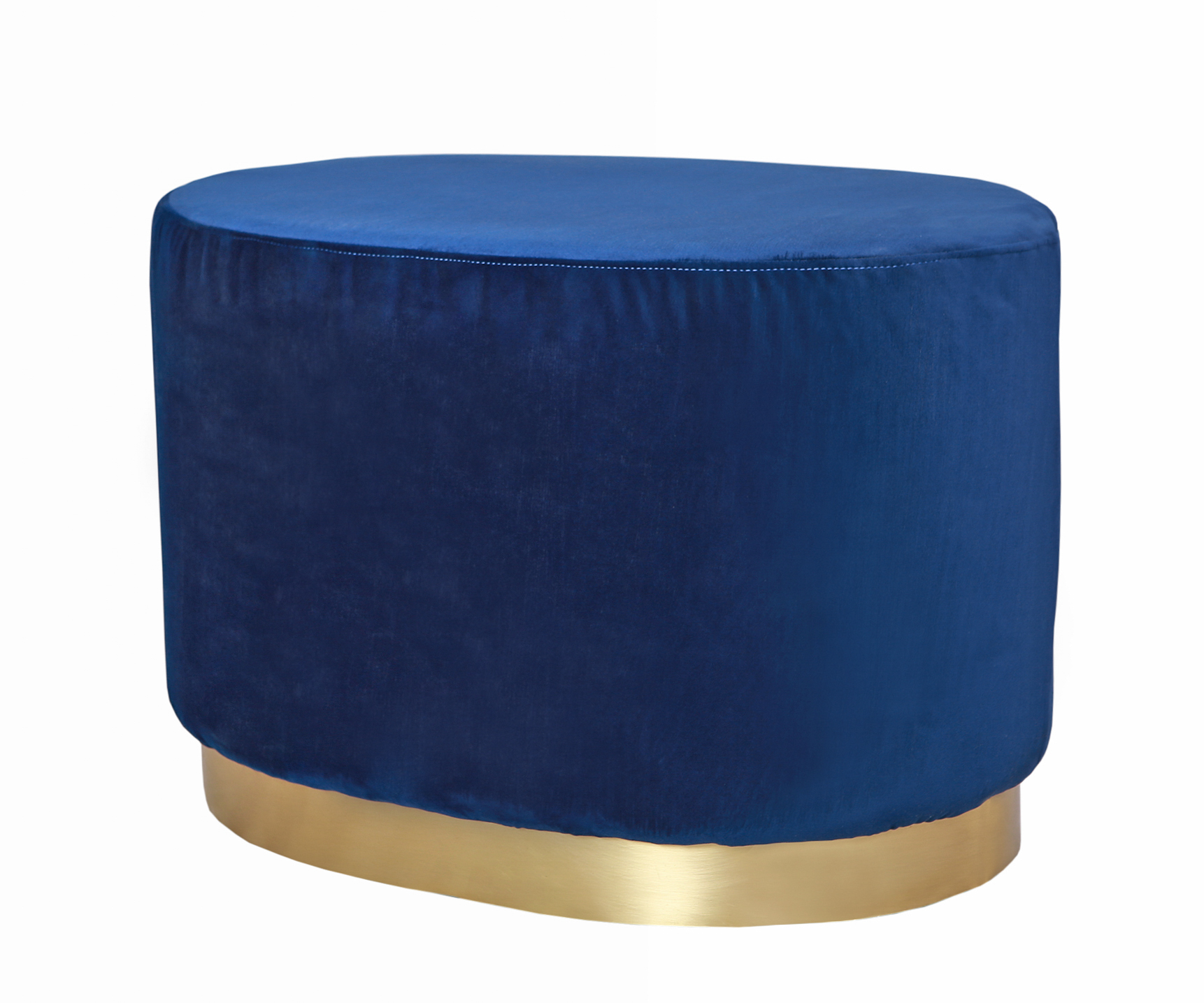 купить Дизайнерский пуф Topper Oval Blue