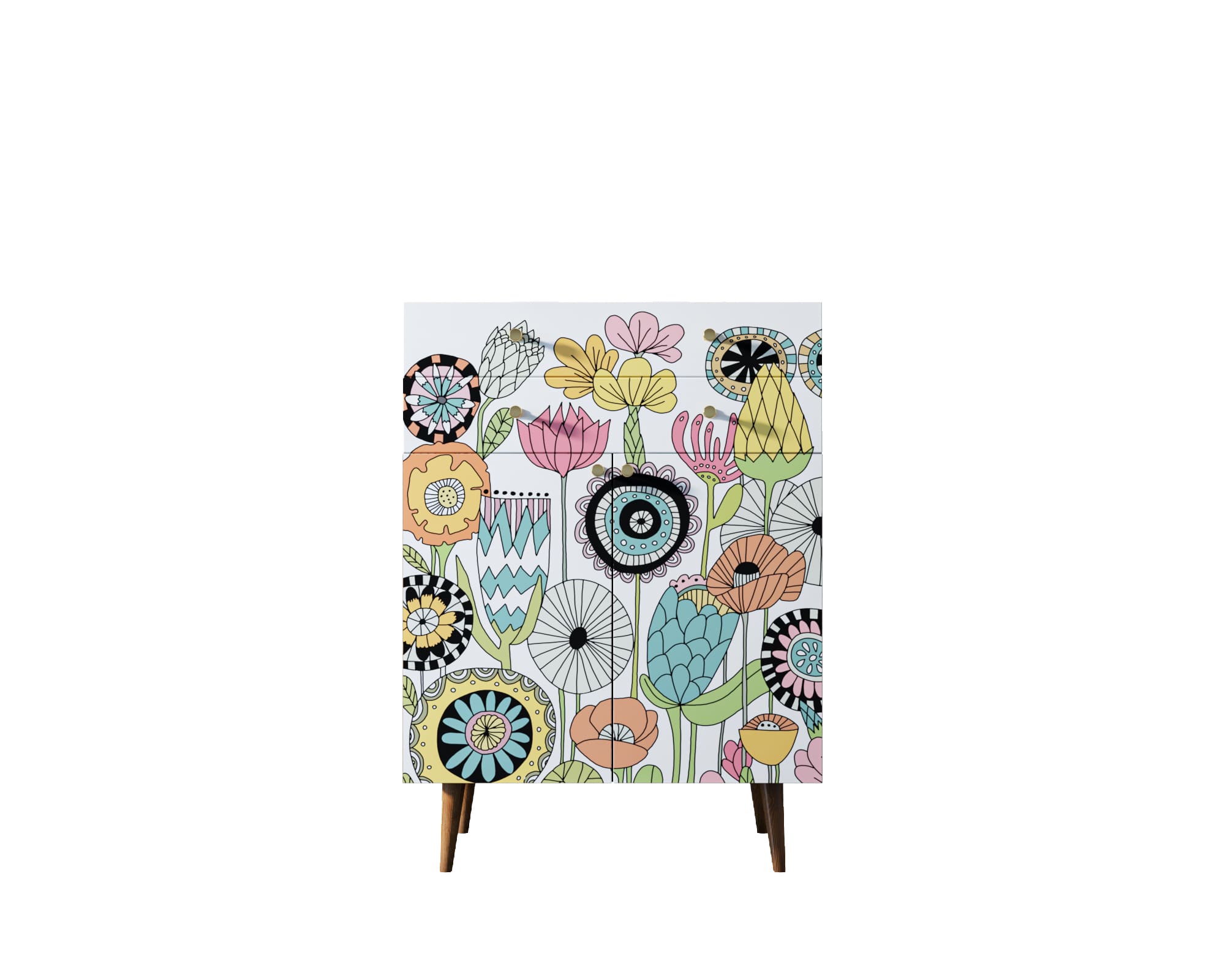 заказать Комод "Berber" большой  арт BB12/Print_03