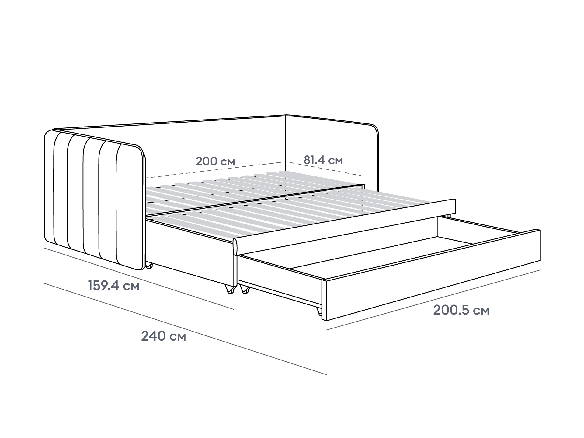 заказать Кушетка Todi в интернет-магазине
