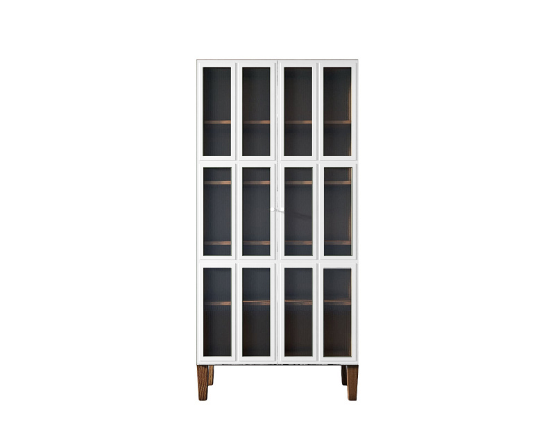 купить Шкаф двухстворчатый "Andersen" с рифлеными стеклами арт AN12WH в Москве купить Шкаф двухстворчатый "Andersen" с рифлеными стеклами арт AN12WH