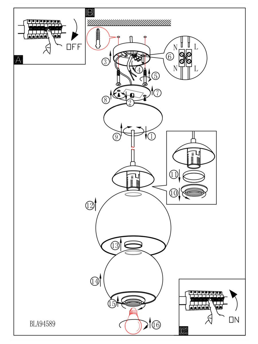 купить Подвесной потолочный светильник (люстра) ROCAMAR 94592 в Москве купить Подвесной потолочный светильник (люстра) ROCAMAR 94592