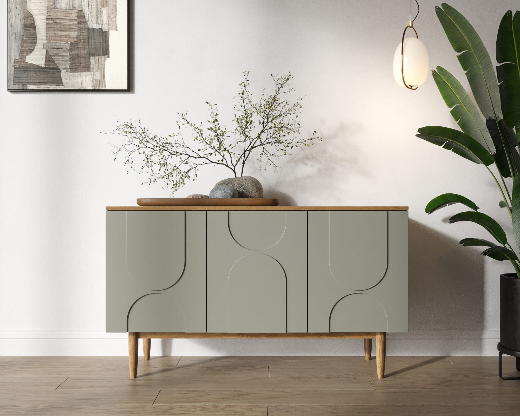 Комод с тремя дверками "Arka" AR03-F2 в интернет-магазине