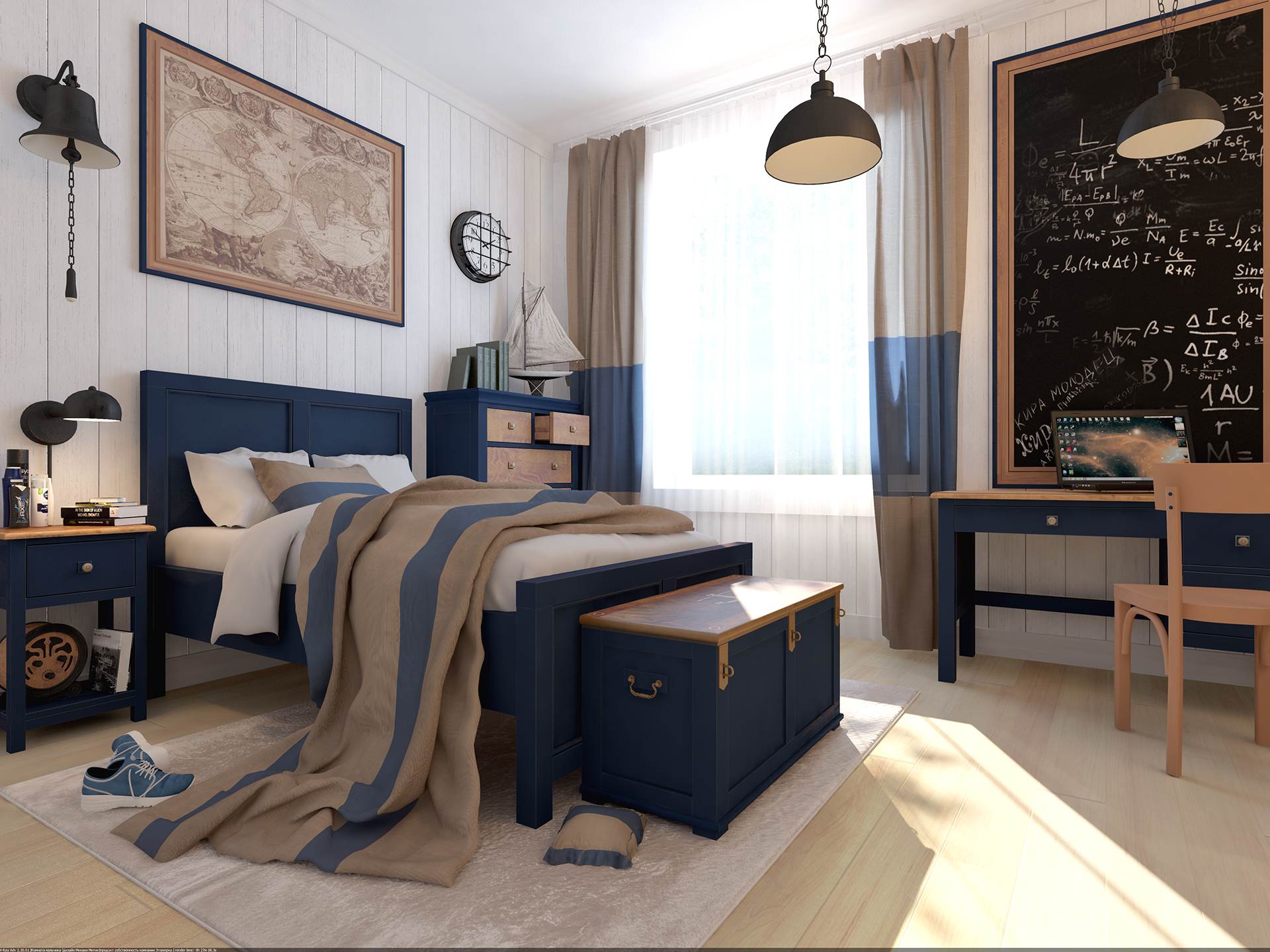 заказать Кровать односпальная "Jules Verne" 120*200 арт JV12ETGB в Москве заказать Кровать односпальная "Jules Verne" 120*200 арт JV12ETGB