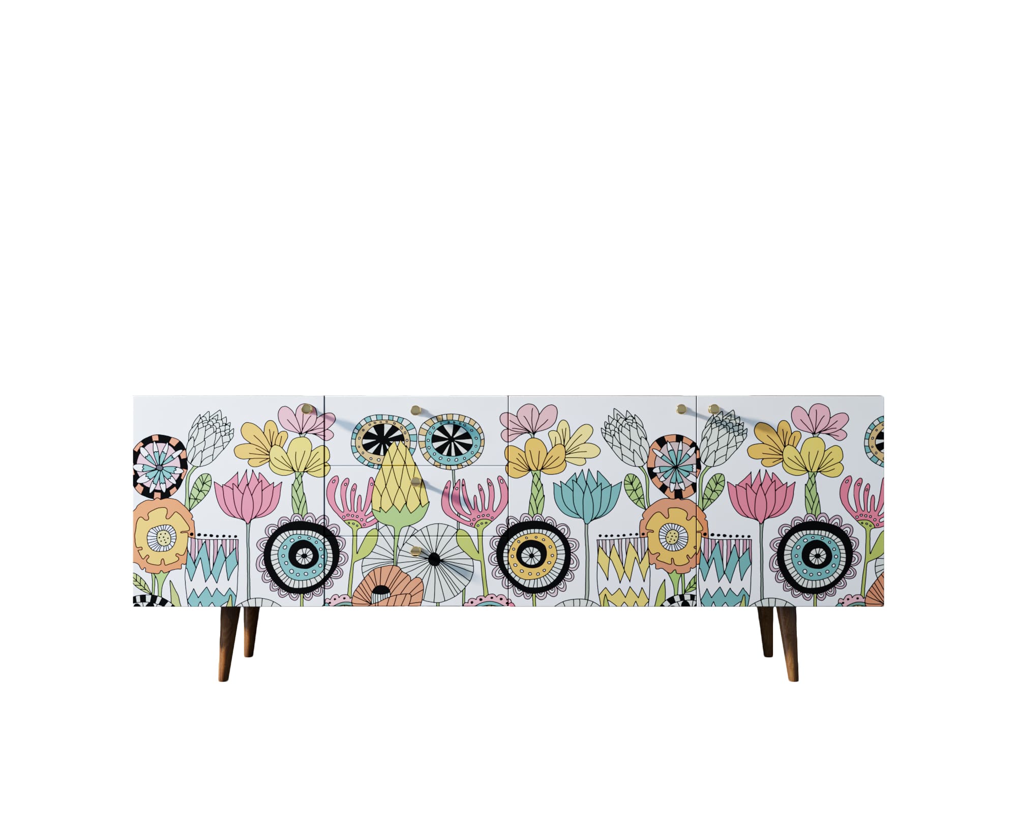 заказать Комод "Berber" удлиненный арт BB11/Print_03