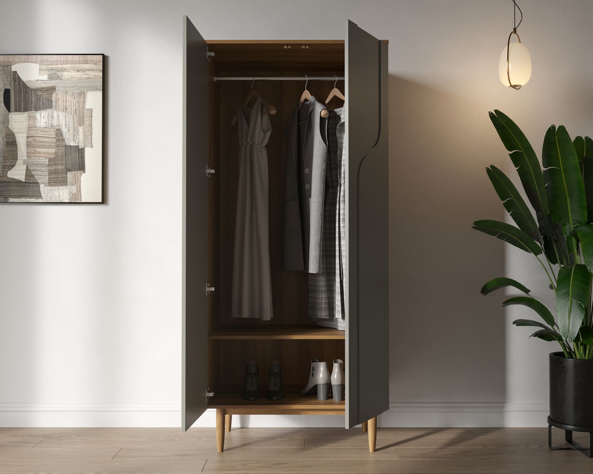 купить Шкаф с двумя дверками "Arka" AR12-F2