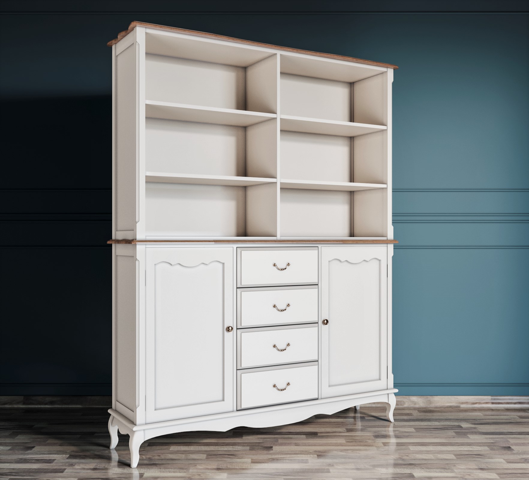 заказать Шкаф Leontina с открытым верхом арт ST9351/2