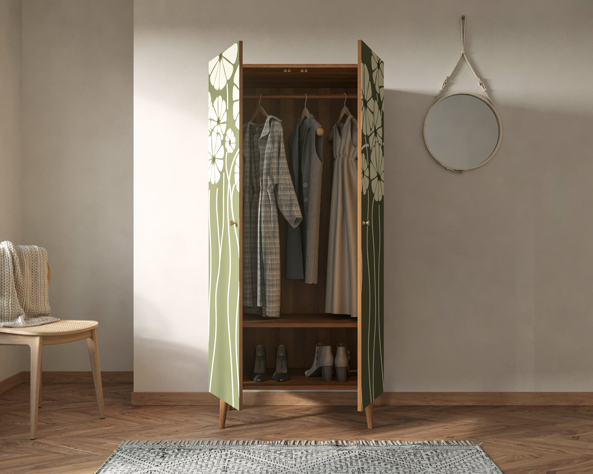 купить Шкаф малый двухстворчатый "Berber" принт 53 арт BB08/Print_53 в Москве купить Шкаф малый двухстворчатый "Berber" принт 53 арт BB08/Print_53