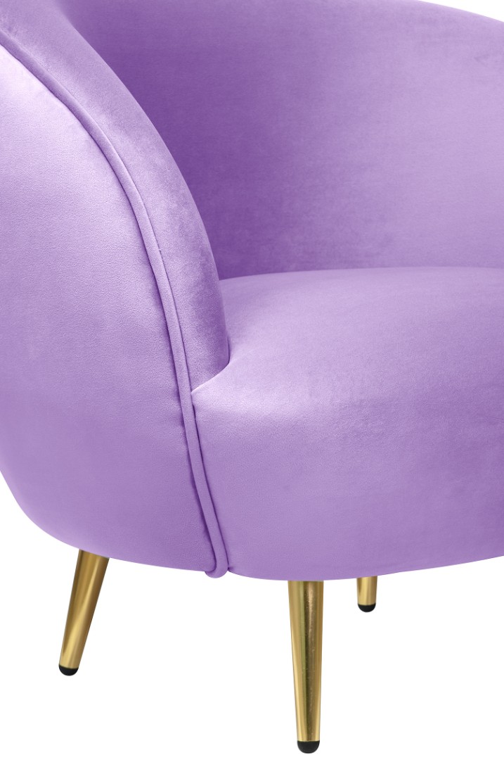 фото Мягкое кресло для гостиниц Small Benee Purple
