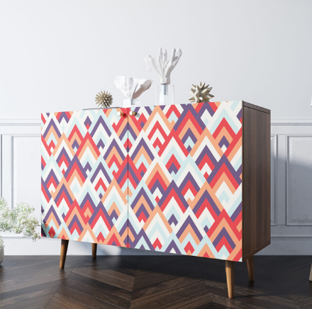 Комод "Berber" две дверки 2 принт арт BB04/Print_02