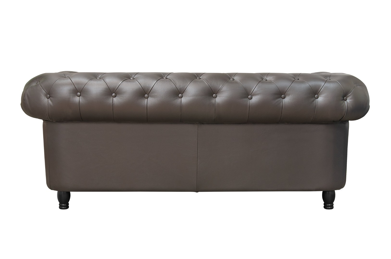 Диван из коричневой кожи Chesterfield Brown Leather 2S в интернет-магазине в Москве Диван из коричневой кожи Chesterfield Brown Leather 2S в интернет-магазине