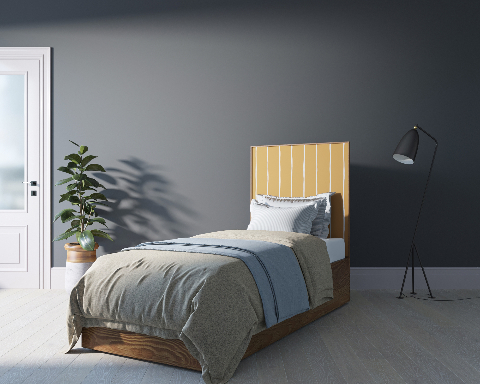 заказать Кровать "Berber" 90х200 см принт 43 арт BB43/Print_43