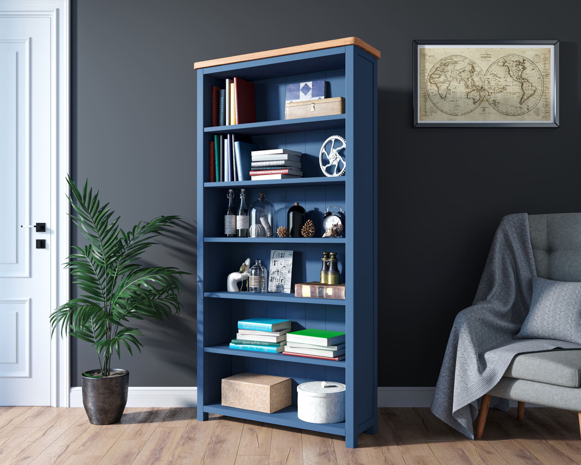 заказать Стеллаж "Jules Verne" открытый арт JV03ETGB