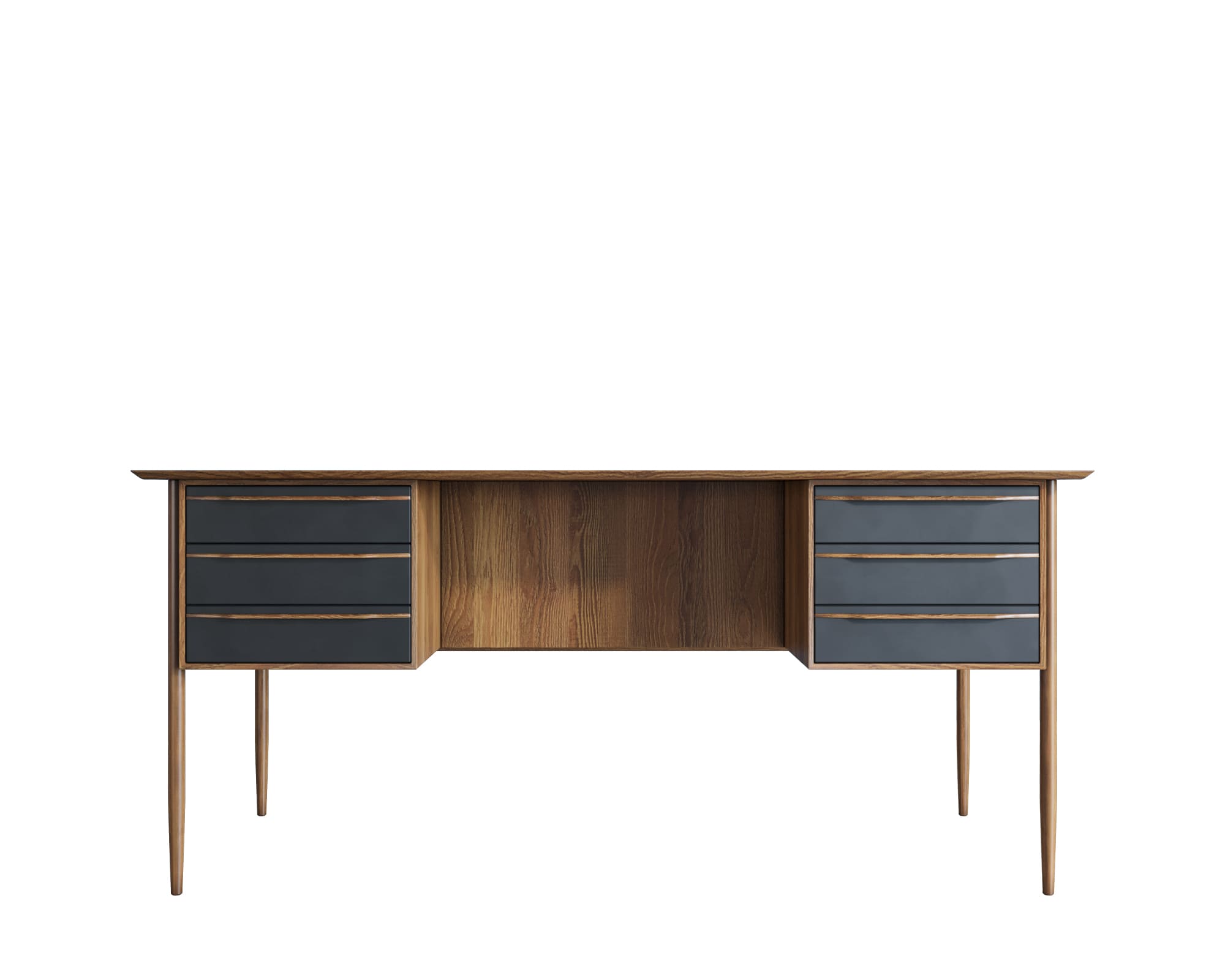 купить Рабочий письменный стол"Bruni Black" с ящиками арт BR47Black в Москве купить Рабочий письменный стол"Bruni Black" с ящиками арт BR47Black