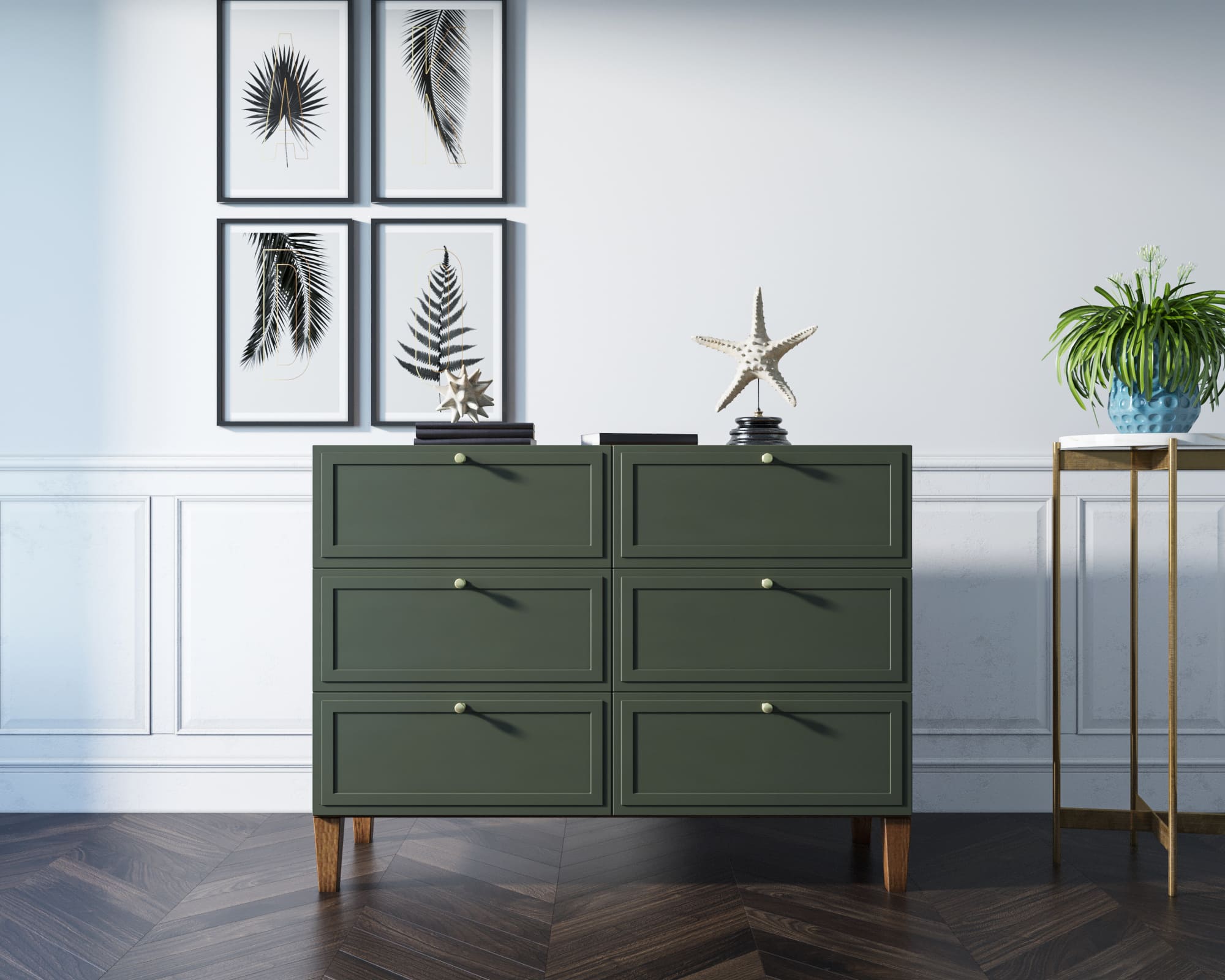 Комод "Andersen" на 6 ящиков арт AN06 в интернет-магазине в Москве Комод "Andersen" на 6 ящиков арт AN06 в интернет-магазине