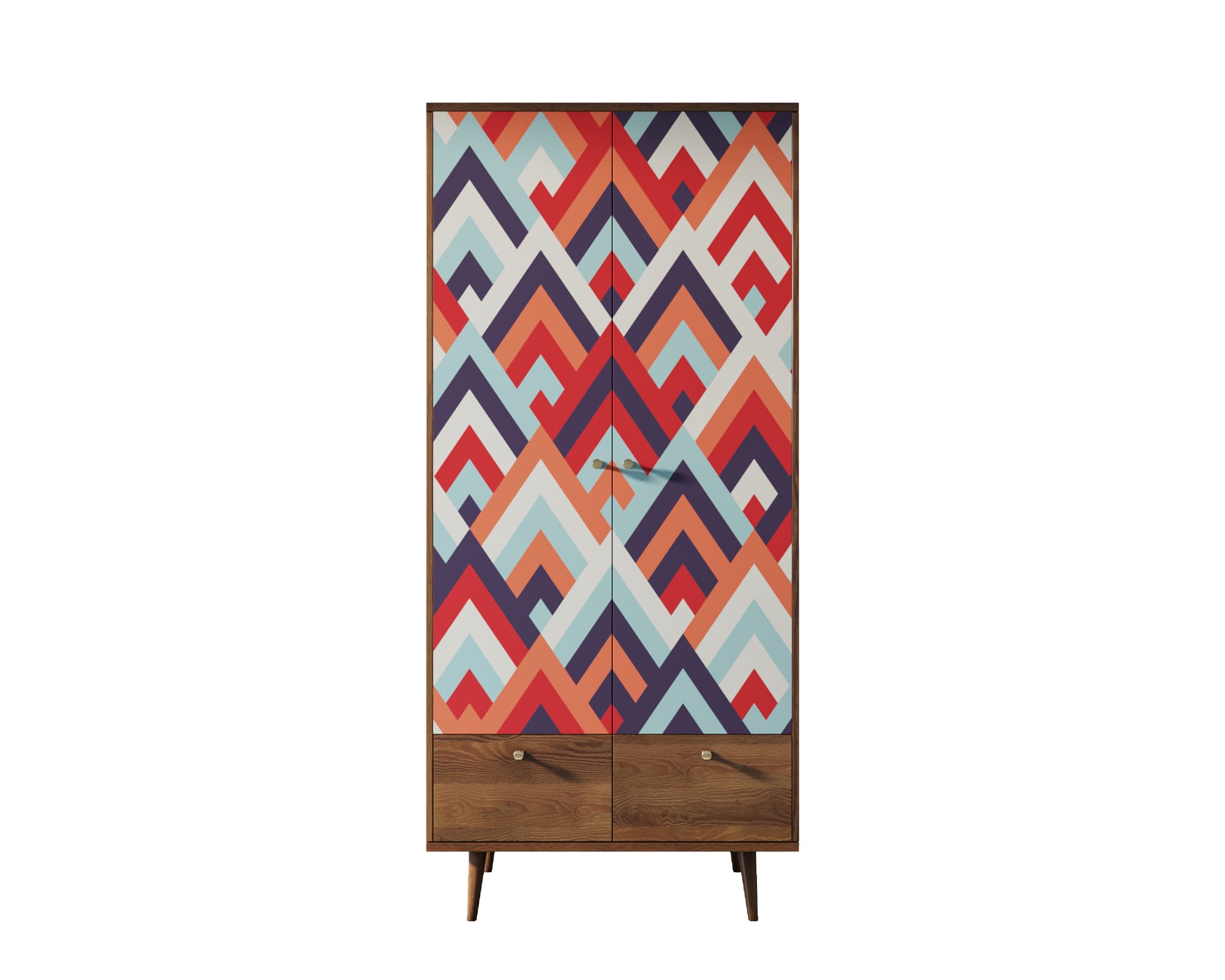 заказать Шкаф двухстворчатый "Berber" принт 2 арт BB16/Print_02