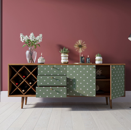 Комод "Berber" удлиненный с бутылочницей 12 принт арт BB15/Print_12 в Москве Комод "Berber" удлиненный с бутылочницей 12 принт арт BB15/Print_12
