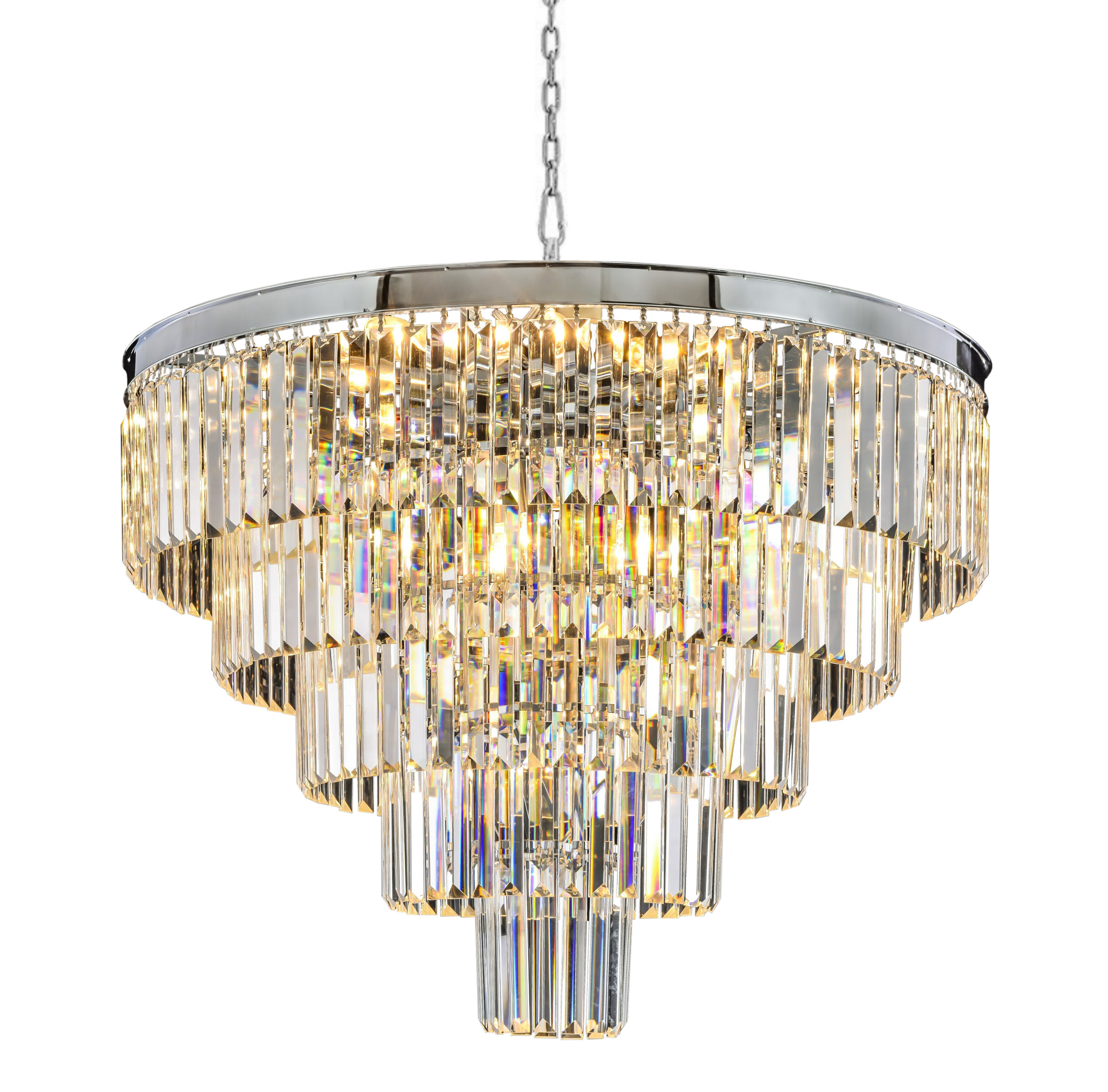 купить Люстра Odeon 5 Rings Chrome в Москве купить Люстра Odeon 5 Rings Chrome