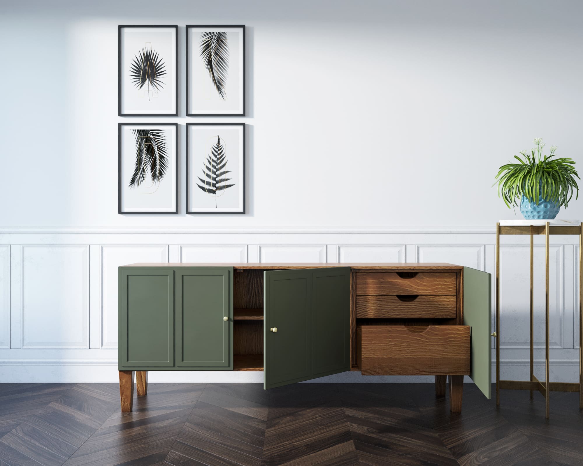 купить Комод "Andersen" большой арт AN02