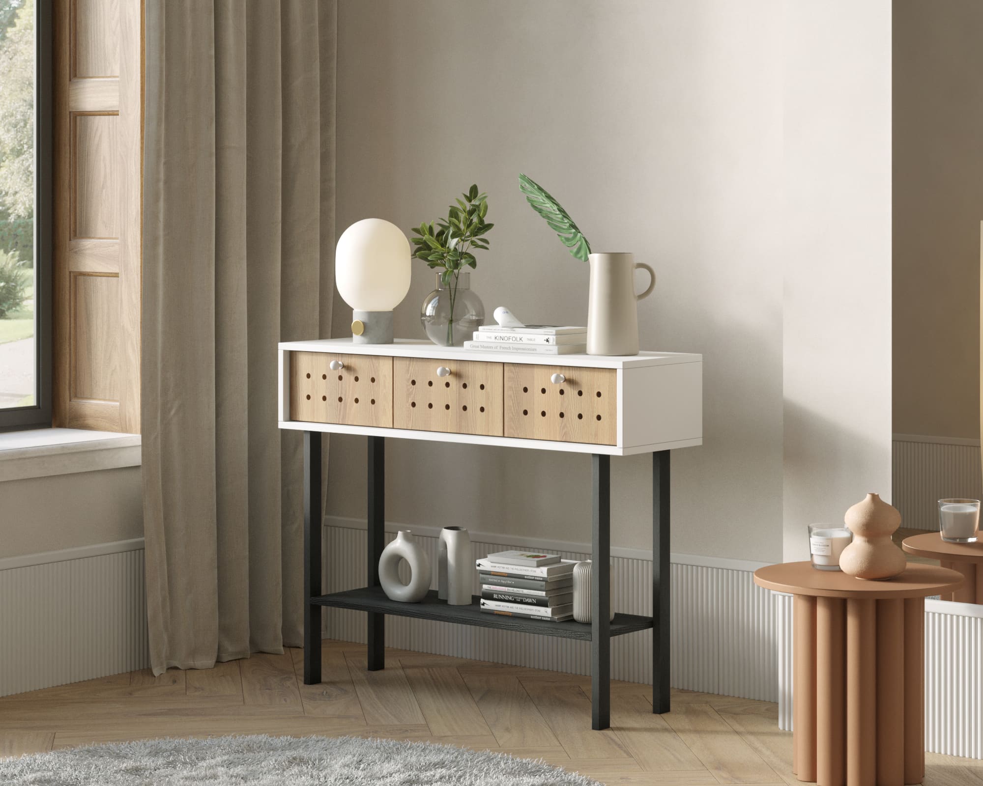 фото Консоль высокая KOTO арт KT05 в интерьере