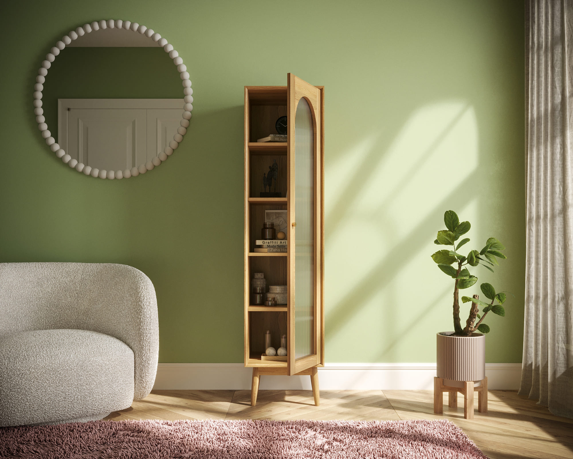 купить Шкаф в скандинавском стиле "Pollo" арт POL17