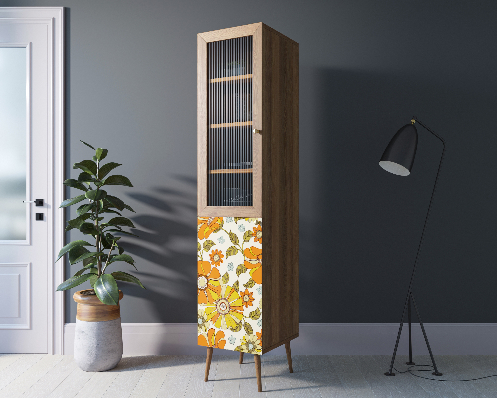 заказать Буфет "Berber" узкий принт 47 арт BB39/Print_47